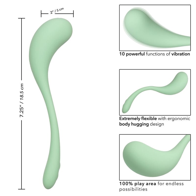 CALEXOTICS Wand Vibrators Calexotics Elle Liquid Silicone Wand