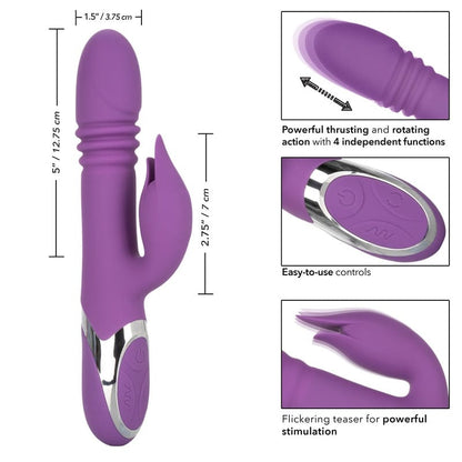 CALEXOTICS Vibrators Calexotics Enchanted Kisser Rabbit Vibrator