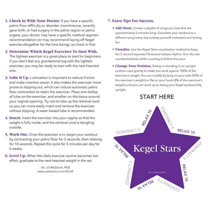 CALEXOTICS Kegel Toys Calexotics Kegel Training 5-Piece Set