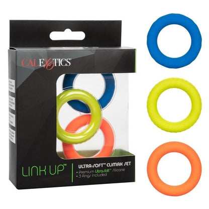 CALEXOTICS Cock Rings Calexotics Link Up Ultra-Soft Climax Set