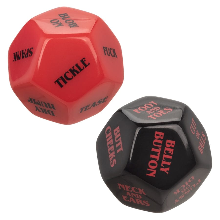 CALEXOTICS Erotic Games Calexotics Naughty Bits Roll Play Naughty Dice Set