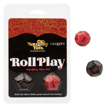 CALEXOTICS Erotic Games Calexotics Naughty Bits Roll Play Naughty Dice Set
