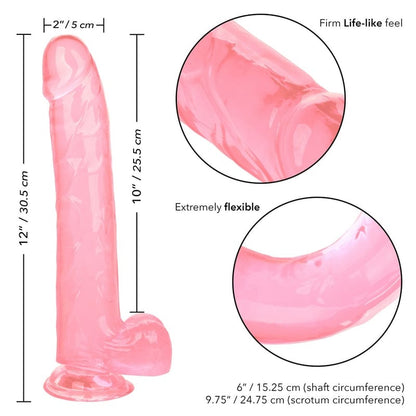 Calexotics Queen 10" Jelly Dildo