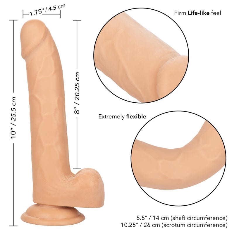 CALEXOTICS Dildos Calexotics Queen 8" Dildo Ivory