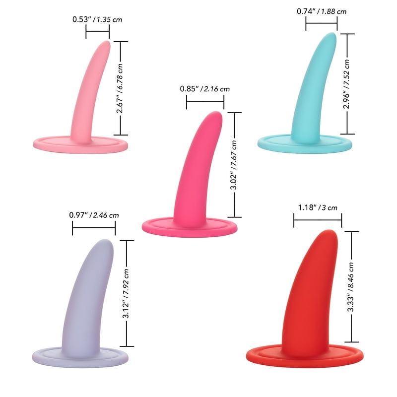CALEXOTICS Dilators Calexotics She-ology 5-piece Wearable Vaginal Dilator Set