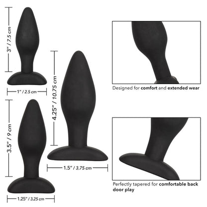 CALEXOTICS Anal Toys Calexotics Silicone Anal Exerciser Kit