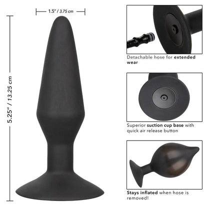 CALEXOTICS Anal Toys Calexotics Silicone Inflatable Large Plug