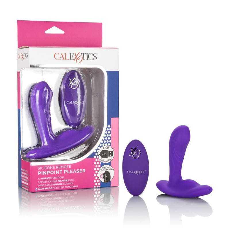 CALEXOTICS Anal Toys Calexotics Silicone Remote Pinpoint Pleaser