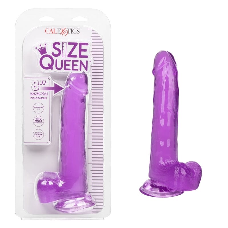 CALEXOTICS Dildos Calexotics Size Queen Purple 8"