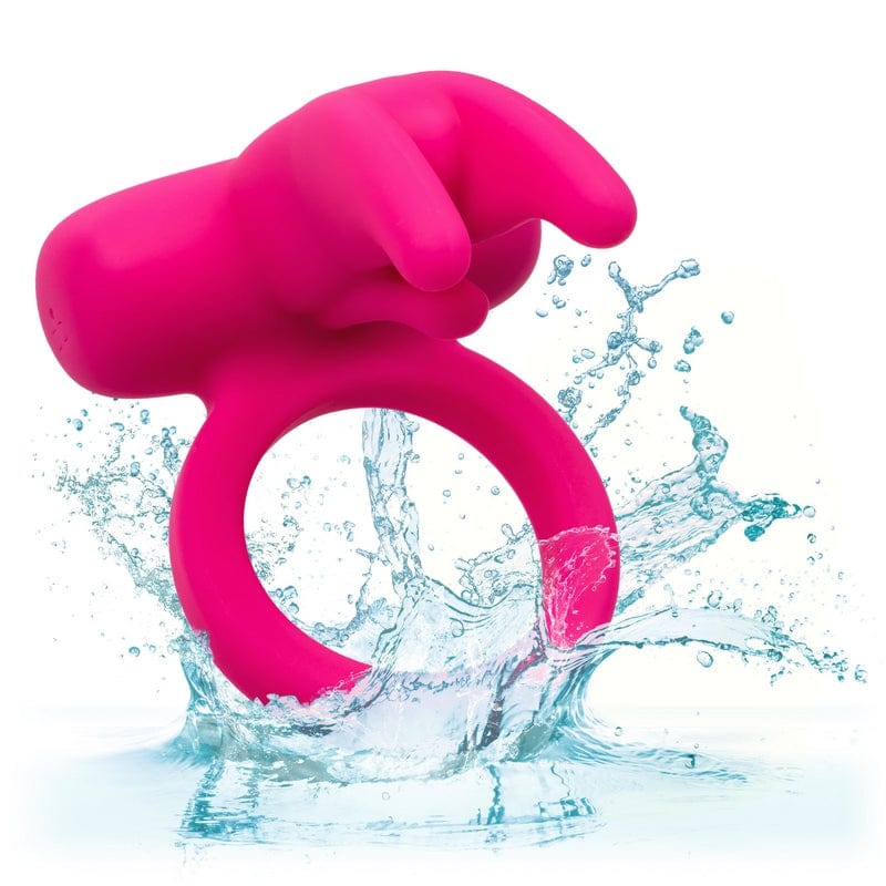 CALEXOTICS Cock Rings Calexotics Triple Clit Flicker Silicone Ring
