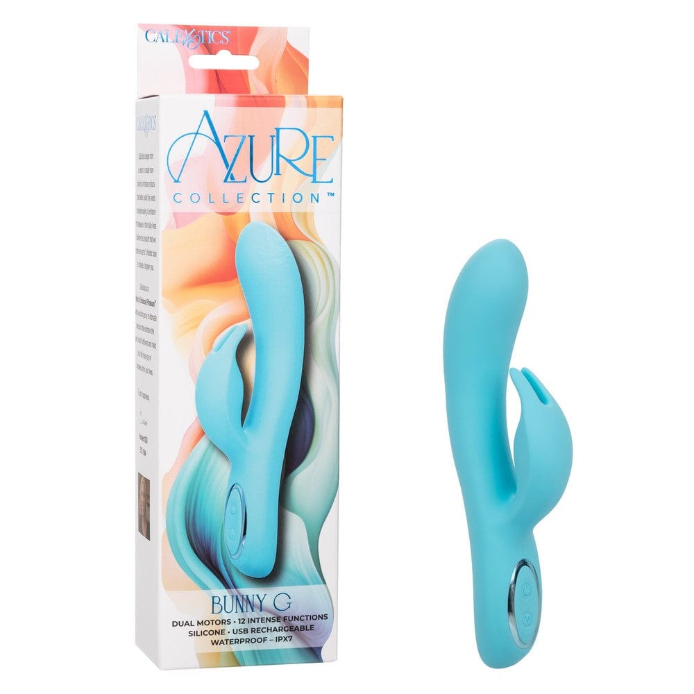 CALEXOTICS Vibrators Calexotics Azure Collection Bunny G Rabbit Vibrator