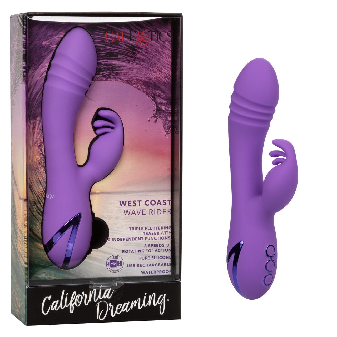 CALEXOTICS Vibrators Calexotics California Dreaming West Coast Wave Rider
