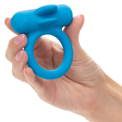 Calexotics Silicone Rechargeable Double Trouble Cock Ring