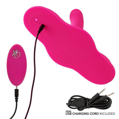 CALEXOTICS Vibrators Calexotics Triple Rider Remote Control Ecstasy Rumbler