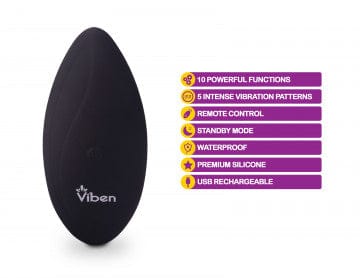 Viben Vibrators Viben Racy Remote Controlled Panty Vibe