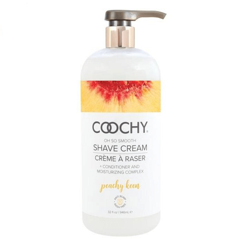 Coochy Lubes & Lotions 32oz Coochy Shave Cream Peachy Keen