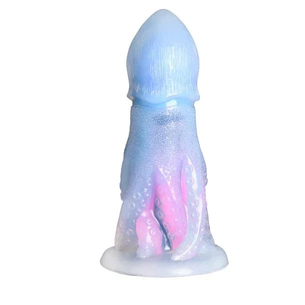 Creature Cocks Creature Cocks Cocktopus Deluxe Glow-in-the-Dark Vibrating Silicone Dildo