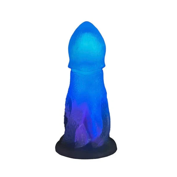 Creature Cocks Creature Cocks Cocktopus Deluxe Glow-in-the-Dark Vibrating Silicone Dildo