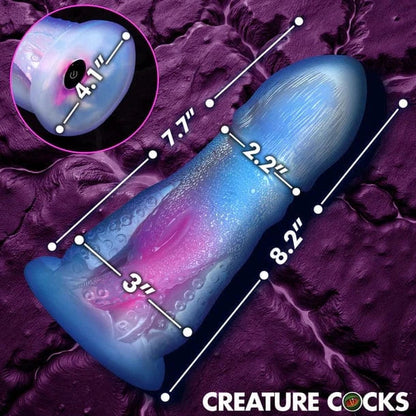 Creature Cocks Creature Cocks Cocktopus Deluxe Glow-in-the-Dark Vibrating Silicone Dildo