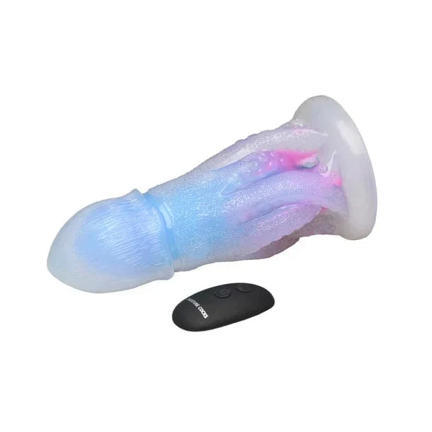 Creature Cocks Creature Cocks Cocktopus Deluxe Glow-in-the-Dark Vibrating Silicone Dildo
