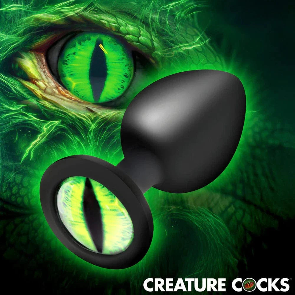 Creature Cocks Creature Cocks Creature Eye Silicone Butt Plug Medium