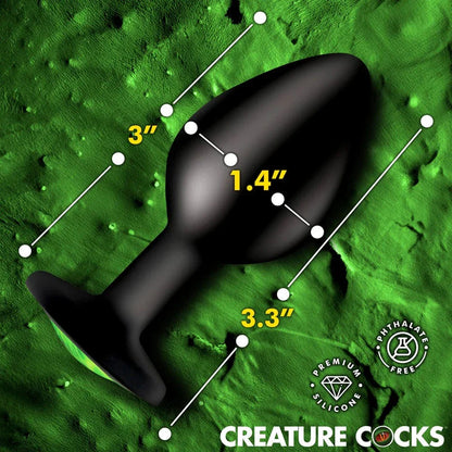 Creature Cocks Creature Cocks Creature Eye Silicone Butt Plug Medium