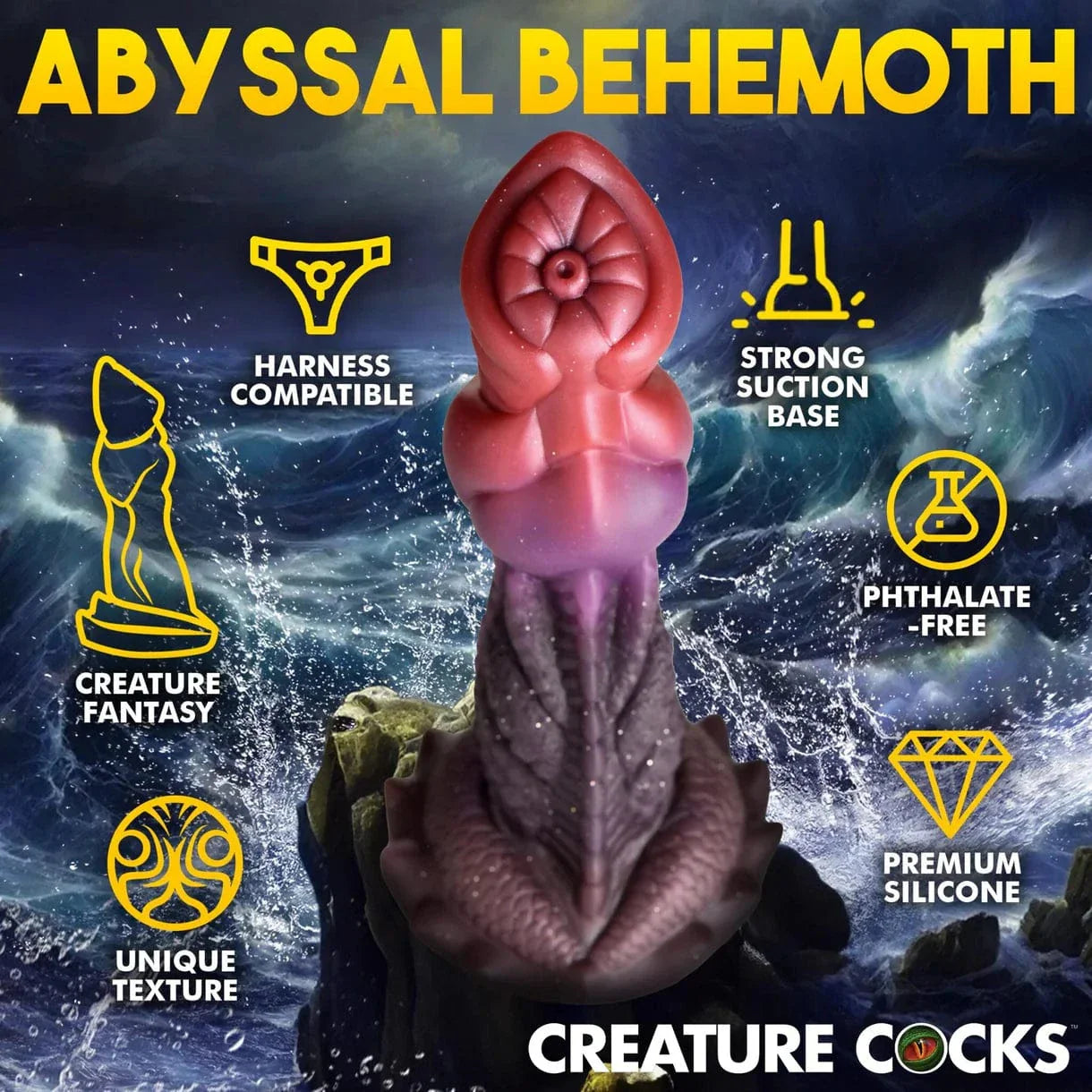 Creature Cocks Creature Cocks Deep Diver Silicone Dildo