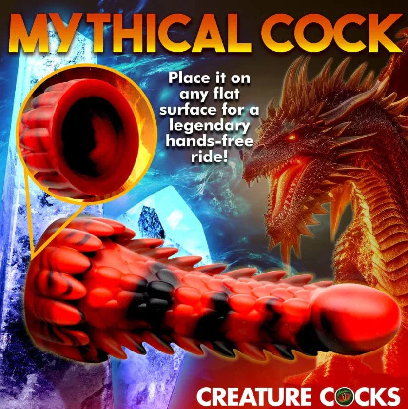 Creature Cocks Creature Cocks Demon Rising Scaly Dragon Dildo