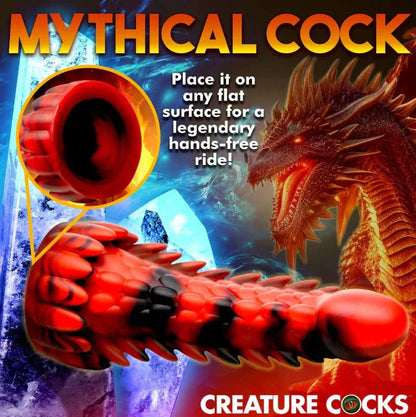 Creature Cocks Creature Cocks Demon Rising Scaly Dragon Dildo