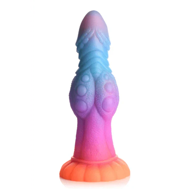 Creature Cocks Creature Cocks Galactic Cock Alien Glow-In-Dark Silicone Dildo