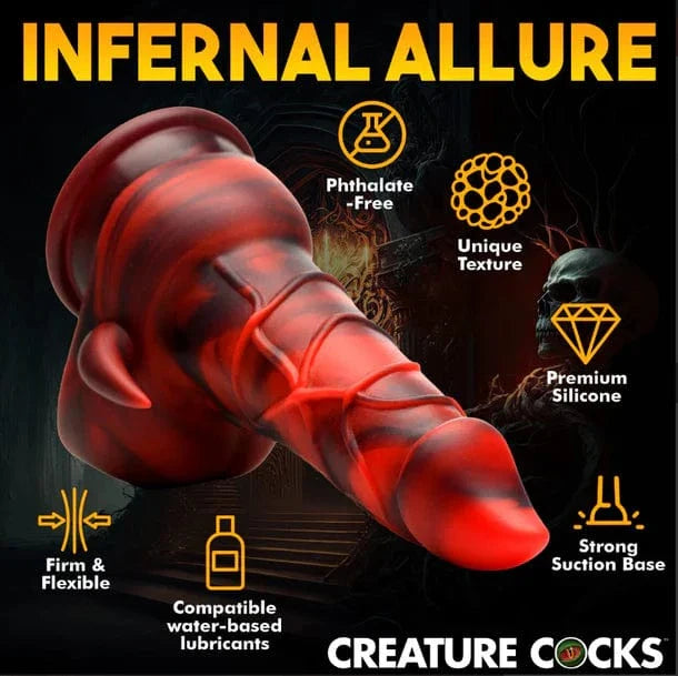Creature Cocks Creature Cocks Horny Devil Demon Silicone Dildo