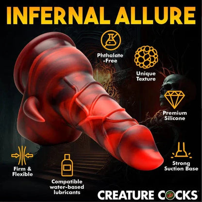 Creature Cocks Creature Cocks Horny Devil Demon Silicone Dildo