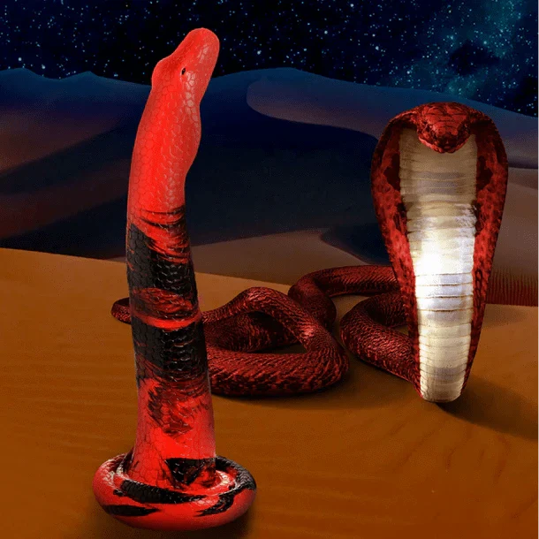 Creature Cocks Creature Cocks King Cobra 14" Long Silicone Dong