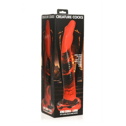 Creature Cocks Creature Cocks King Cobra 14" Long Silicone Dong