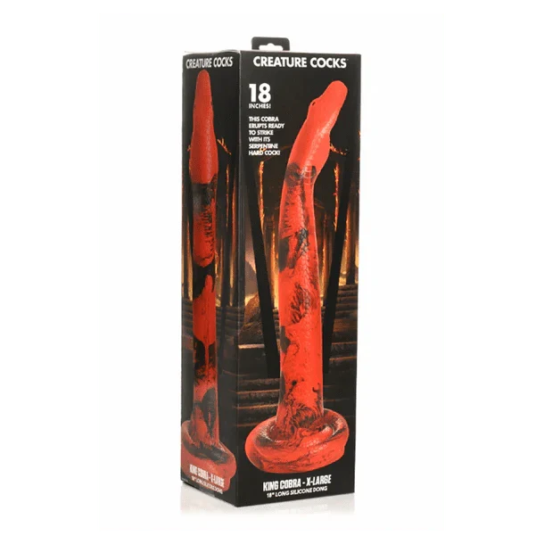 Creature Cocks Creature Cocks King Cobra X-Large 18" Silicone Dong