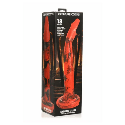 Creature Cocks Creature Cocks King Cobra X-Large 18" Silicone Dong