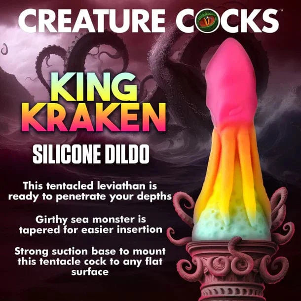 Creature Cocks Creature Cocks King Kraken Silicone Dildo