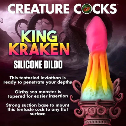Creature Cocks Creature Cocks King Kraken Silicone Dildo