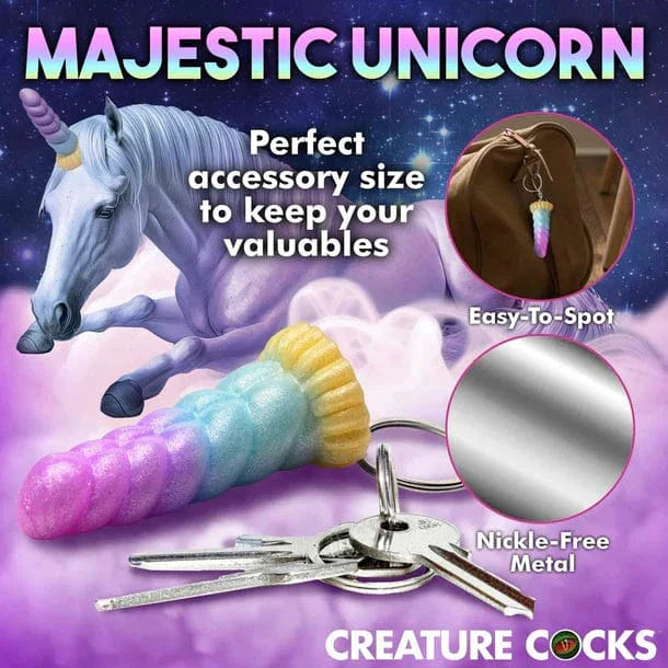 Creature Cocks Creature Cocks Mystique Unicorn Keychain