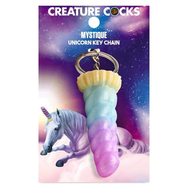 Creature Cocks Creature Cocks Mystique Unicorn Keychain