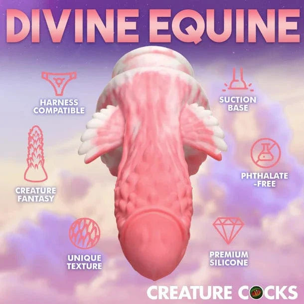 Creature Cocks Creature Cocks Pegasus Pecker Winged Silicone Dildo
