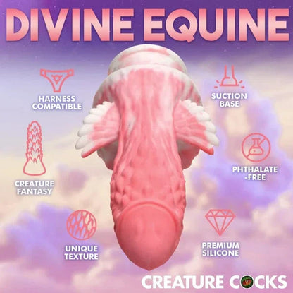 Creature Cocks Creature Cocks Pegasus Pecker Winged Silicone Dildo