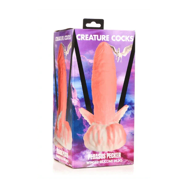 Creature Cocks Creature Cocks Pegasus Pecker Winged Silicone Dildo