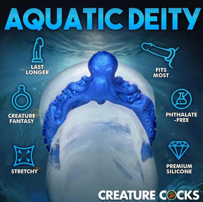 Creature Cocks Creature Cocks Poseidon's Octo-Ring Silicone Cock Ring