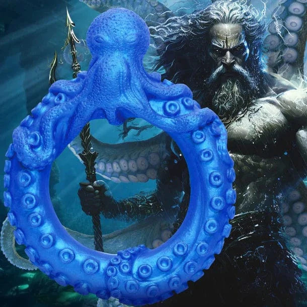 Creature Cocks Creature Cocks Poseidon's Octo-Ring Silicone Cock Ring