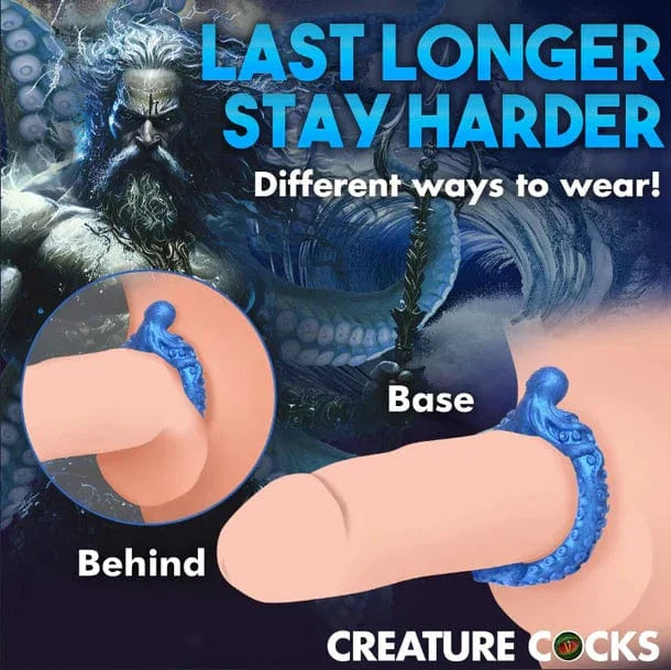 Creature Cocks Creature Cocks Poseidon's Octo-Ring Silicone Cock Ring