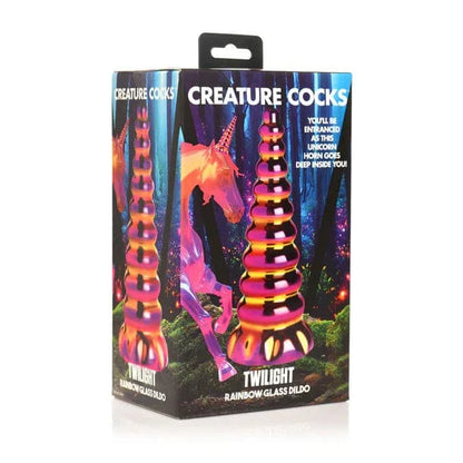 Creature Cocks Creature Cocks Twilight Rainbow Glass Dildo