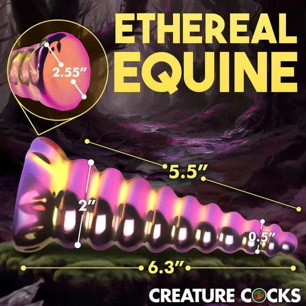 Creature Cocks Creature Cocks Twilight Rainbow Glass Dildo