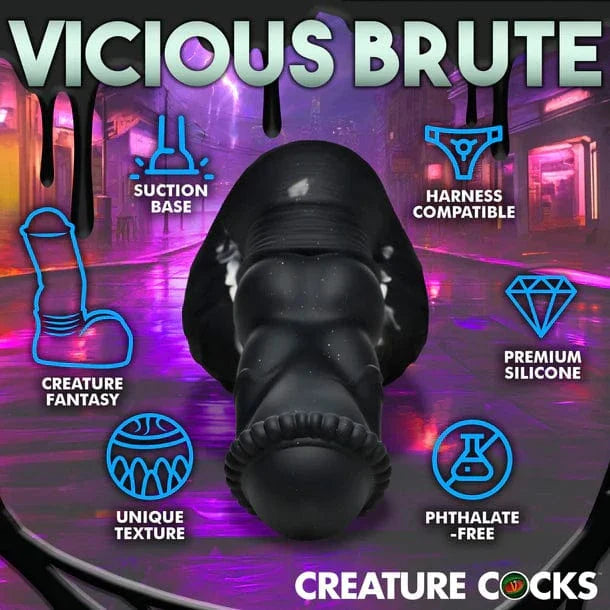 Creature Cocks Creature Cocks Venom Silicone Dildo