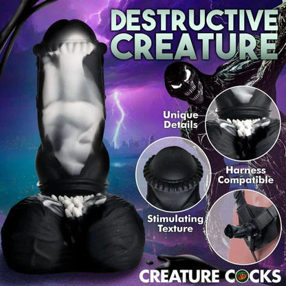 Creature Cocks Creature Cocks Venom Silicone Dildo